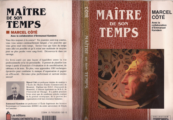 Couverture Maître de son temps