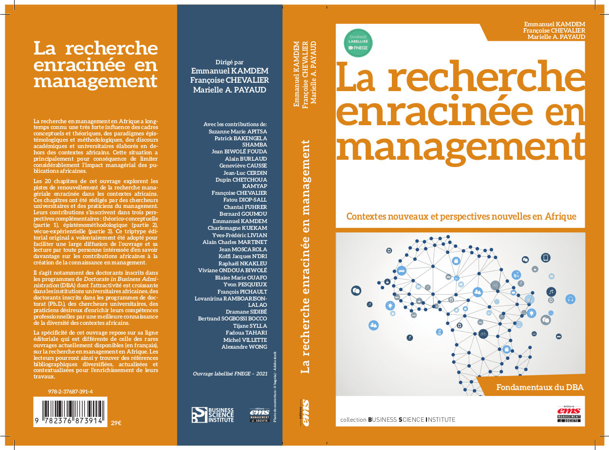 Couverture de l'ouvrage: La recherche enracinée en management La recherche enracinée en management