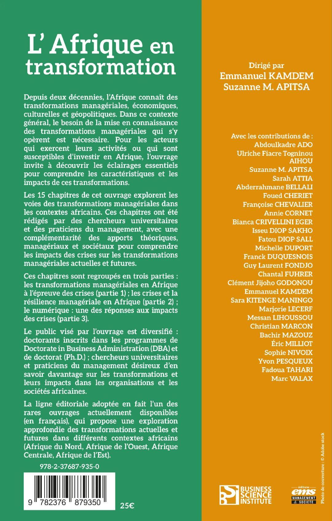 Couverture GRH en Afrique